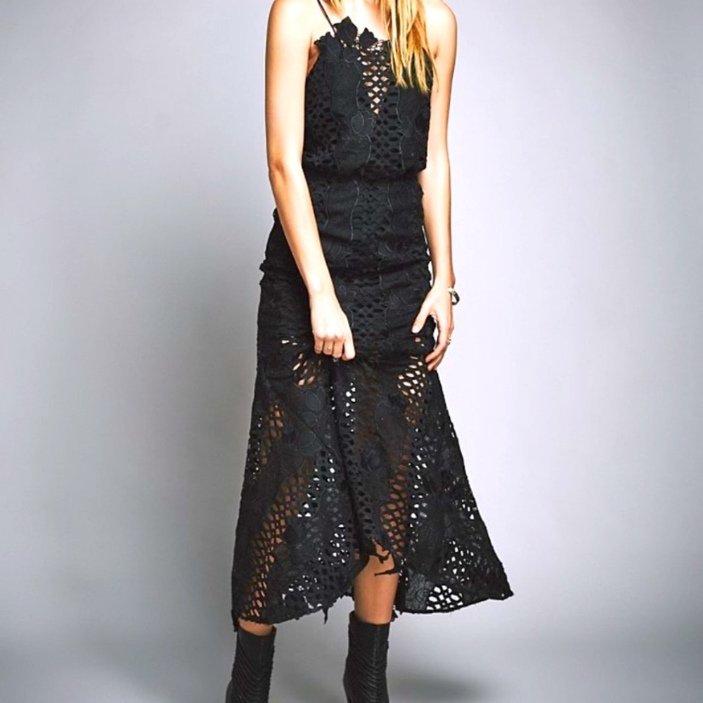 Alice McCall black Lovelight lace dress